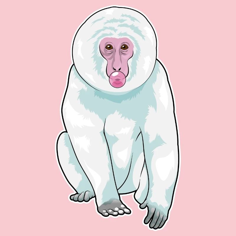 Monkey Chewing Gum
