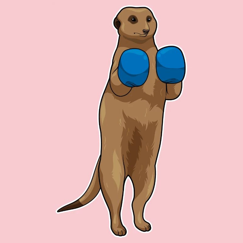 Gants de boxe suricate boxer
