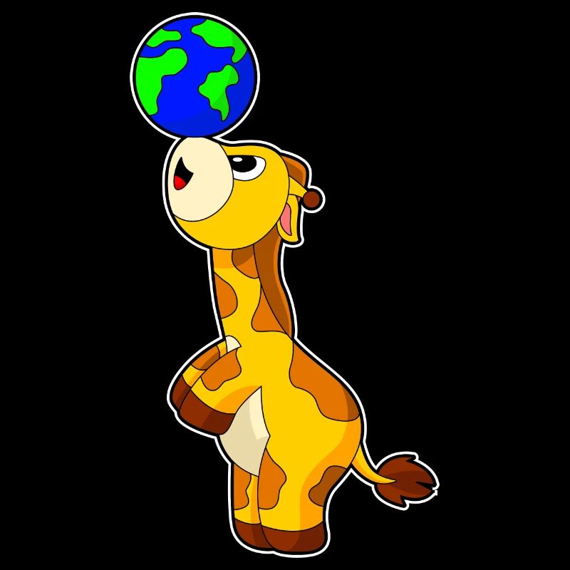 Giraffe Erde