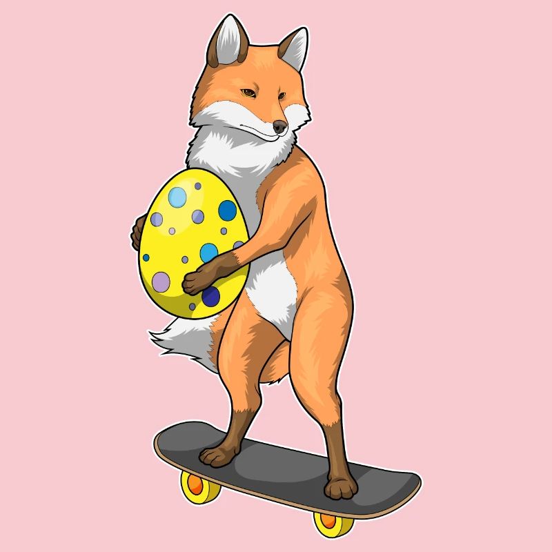 Fox Easter Easter Oeuf Skateboard