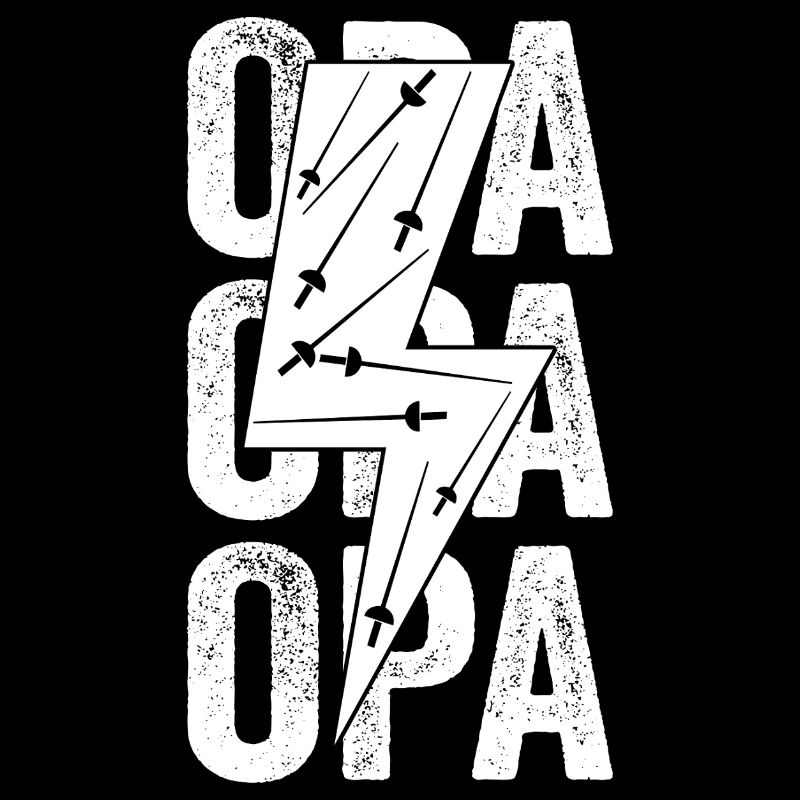 Fechter Opa Fechten