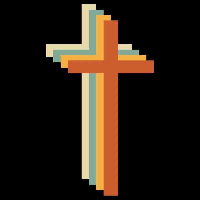 Jesus Cross Retro Gift