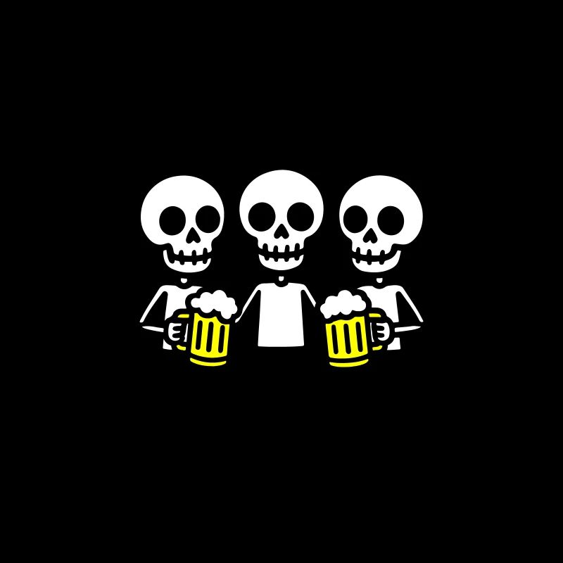 Équipe Skeleton Beer Party