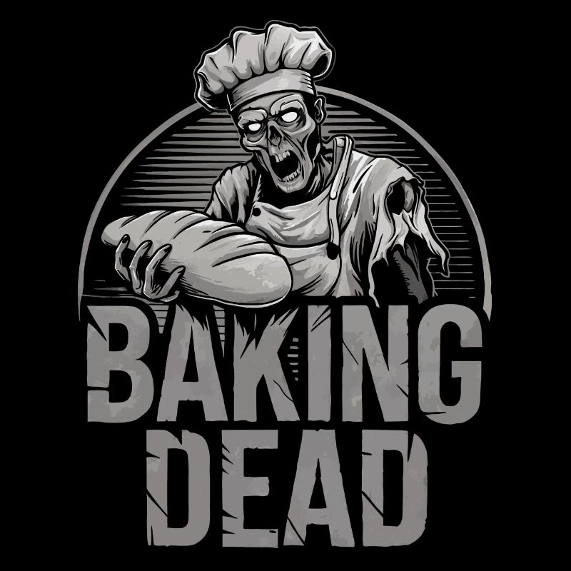 Baking Dead Zombie Baker Creepy Baker