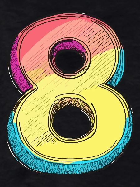 8 Number Comic