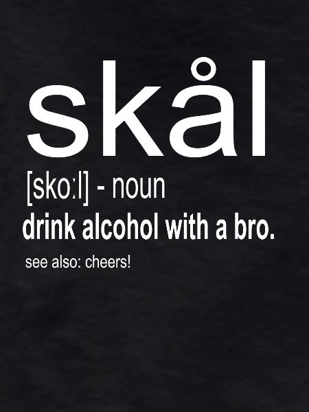 Skal - Prost meaning