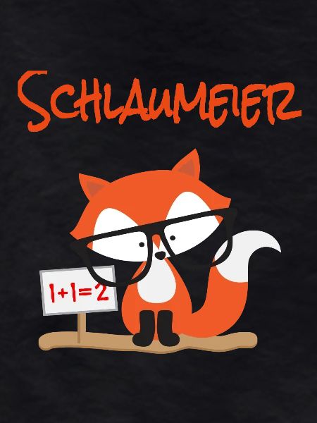 Children's motif: Schlaumeier Fuchs