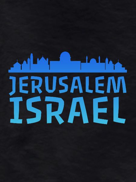 Jerusalem Israel Skyline Design