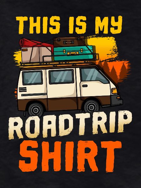 Motorhome Camping Retro