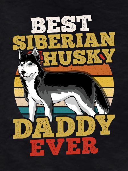 Siberian Husky Retro