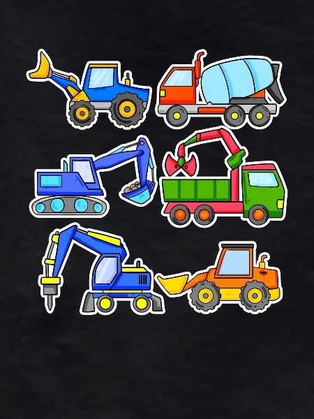 Construction site vehicles
