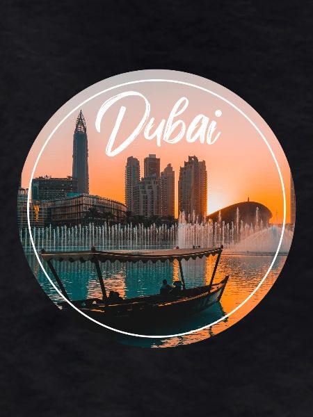 Dubai Sunset Skyline Boat