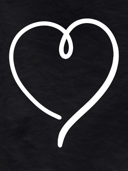 Heart white