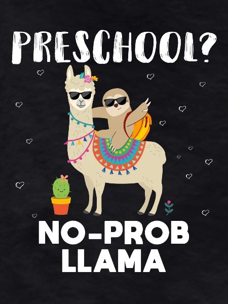 preschool no prob llama