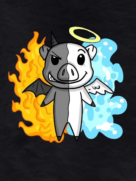 Pig - Angel and Devil