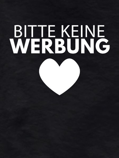 Bitte keine Werbung