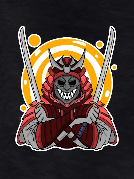 Samurai motif