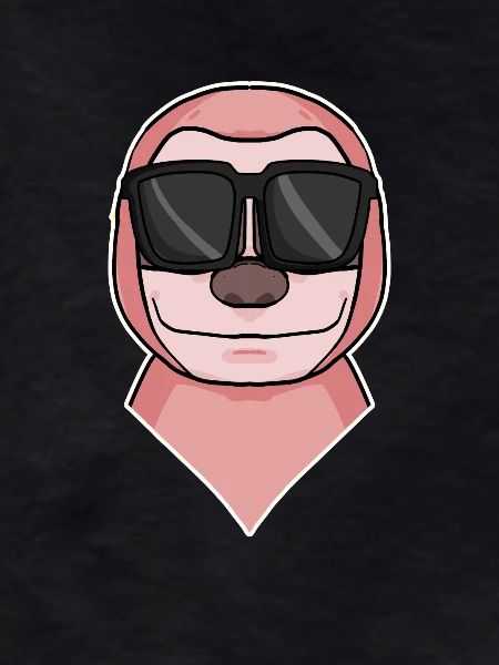Faultier mit Sonnenbrille
