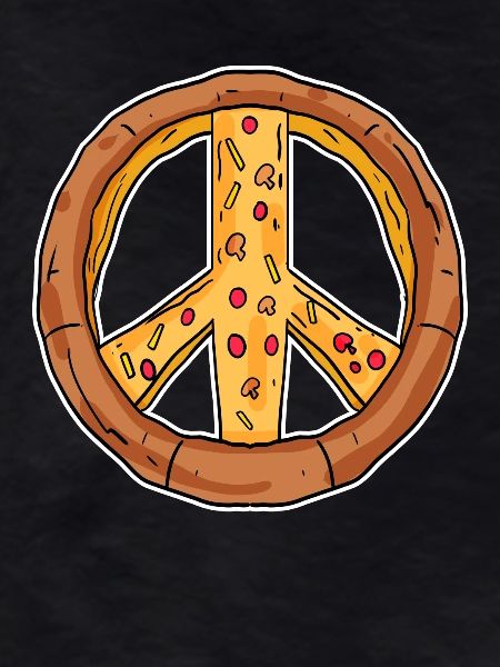 Peace Pizza Frieden