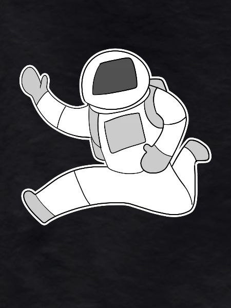 Astronaut motif
