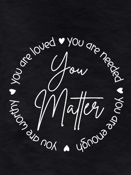 You Matter Circle Graphic