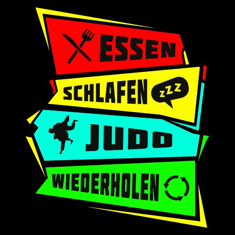 Manger dormir Judo Répéter