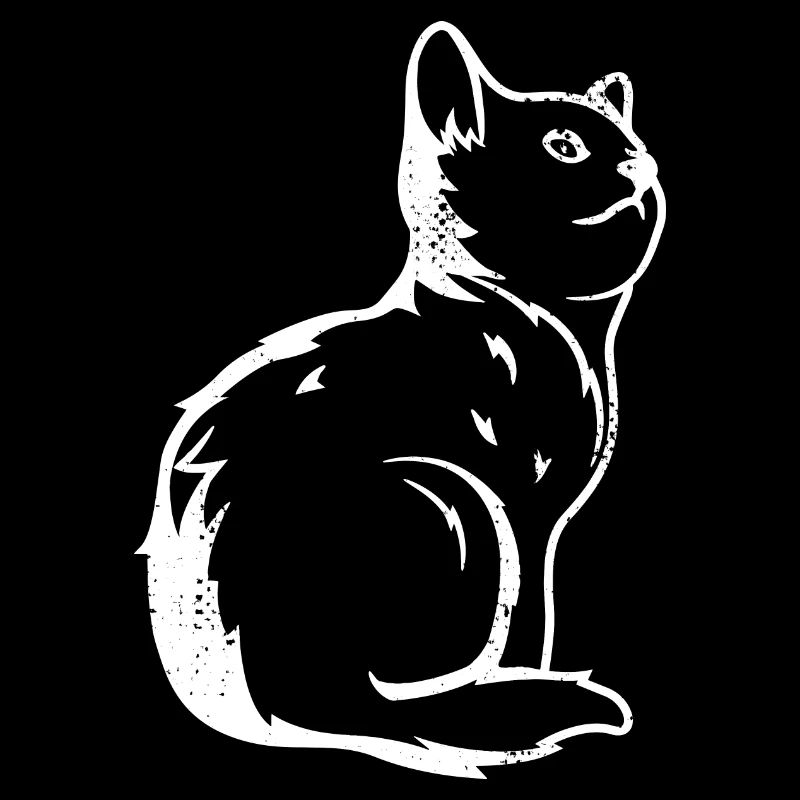 Katze Skizze