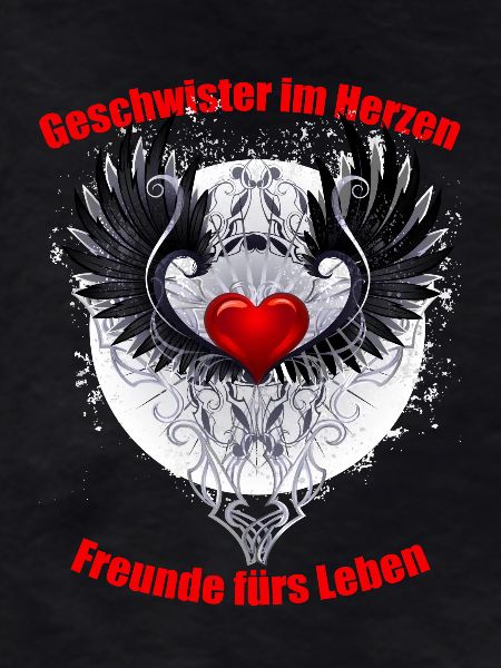 Herz und Flügel Tattoo Design