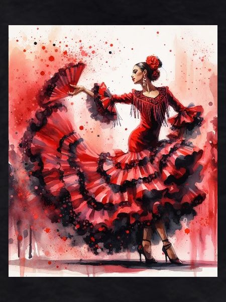 Flamenco Dancer's Passion