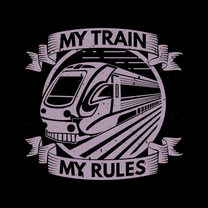 Train driver My train My rules Trainspotting
