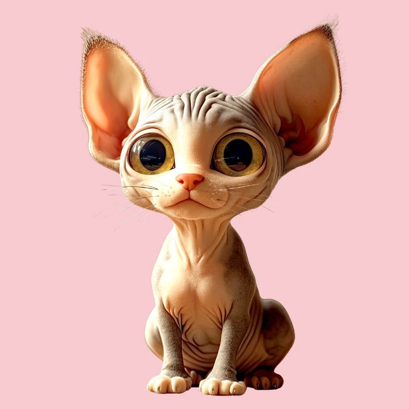 Chat Sphynx Chat Sphynx Chat Canadien Mignon Sphinx