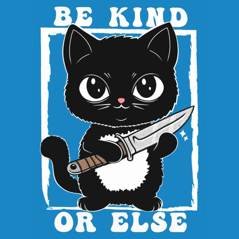Be Kind or Else Kitty