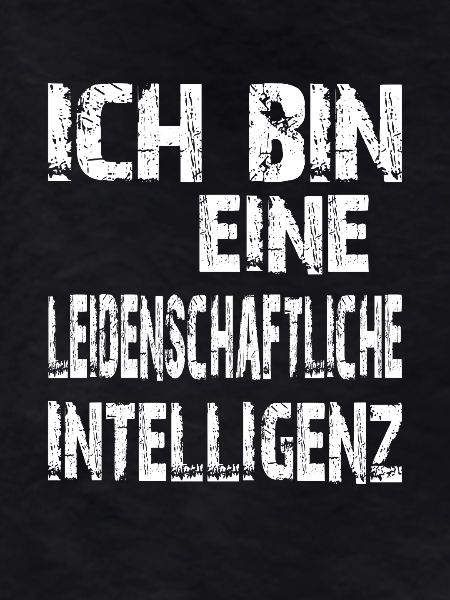 AI saying a passionate intelligence