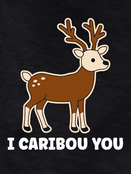 Festive Fox with Funny Phrase