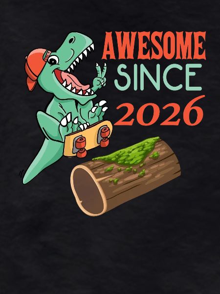 Dino Skater Birthday 2026