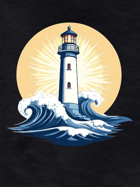 Lighthouse at sunrise
