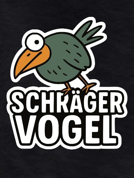 Weird bird shrill crazy
