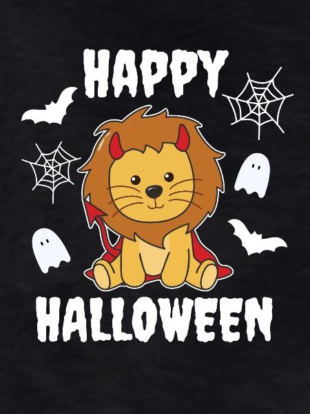 Lion Happy Halloween Devil Costume