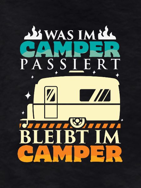 Camper Camping Caravan Saying
