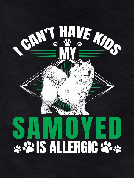 Samoyed is allergic sled dog