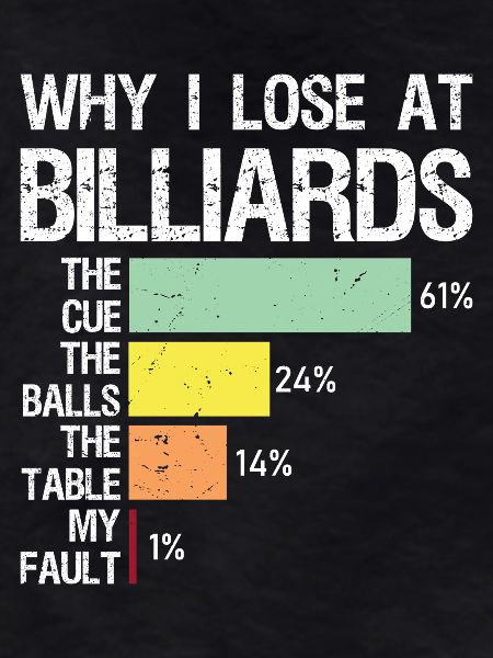 why I lose at billiards