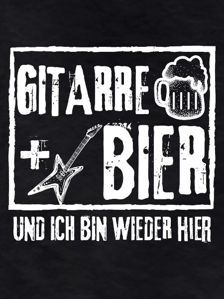 Guitar + Beer Punk Rock Graffiti