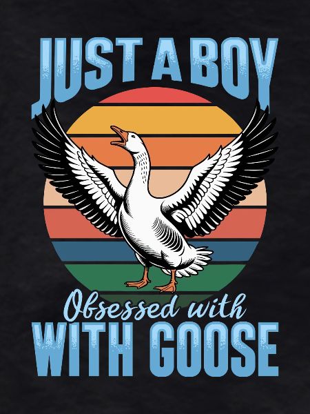 Funny Bird Goose