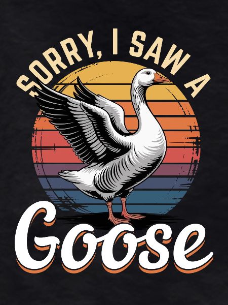 Funny Bird Goose