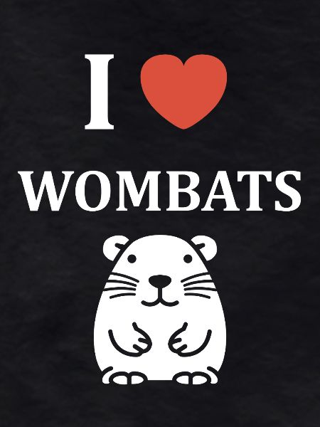 I love wombats