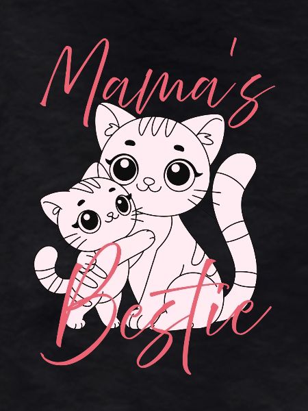 Mom and Kittens Bestie