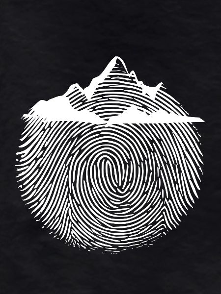 Mountain Climber Design Hiking