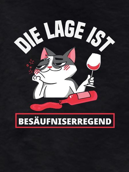 The situation is drunken, cat