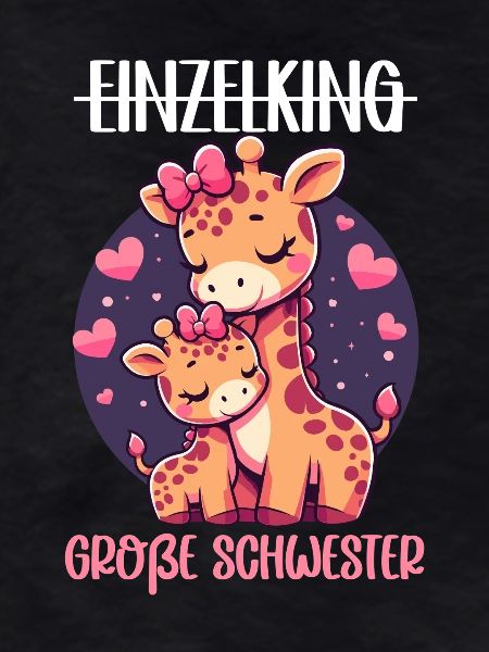 Big Sister Giraffe Sibling