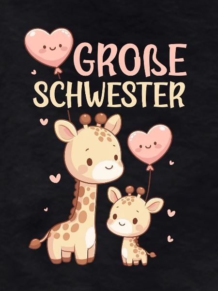 Big Sister Giraffe Sibling